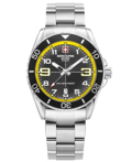Swiss Alpine Military by Grovana Roloi Batarias me Asimi Metalliko Brasele SAM7029.1138
