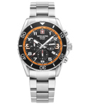 Swiss Alpine Military by Grovana Roloi Xronogafos Batarias me Asimi Metalliko Brasele SAM7029.9139