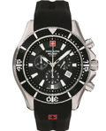 Swiss Alpine Military by Grovana Roloi Xronogafos Batarias me Mavro Kaoutsouk Louraki SAM7040.9837
