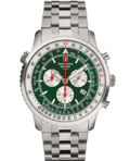 Swiss Alpine Military by Grovana Roloi Xronogafos Batarias me Asimi Metalliko Brasele SAM7078.9134