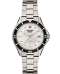 Swiss Alpine Military by Grovana Roloi Batarias me Asimi Metalliko Brasele SAM7740.1132