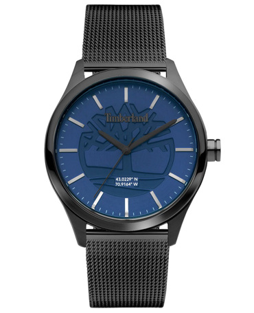 Timberland Wompatuck Ρολόι Μπαταρίας με Μαύρο Μεταλλικό Μπρασελέ TDWGG2100802