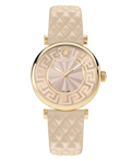 Versace Roloi Batarias me Bez Dermatino Louraki VE1CA0323