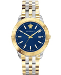 Versace Univers Roloi Batarias me Xruso / Asimi Metalliko Brasele VE2C00421