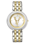 Versace Thea Roloi Batarias me Xruso / Asimi Metalliko Brasele VE2CA0623