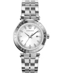 Versace Aion Roloi Batarias me Asimi Metalliko Brasele VE2G00321