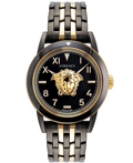 Versace V-Palazzo Roloi Batarias me Xruso / Mavro Metalliko Brasele VE2V00422