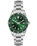 Versace Hellenyium Roloi Batarias me Asimi Metalliko Brasele VE3A01022