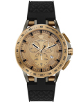 Versace Sport Tech Roloi Xronogafos Batarias me Mavro Kaoutsouk Louraki VE3E00421