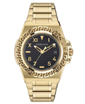 Versace Greca Reaction Roloi Batarias me Xruso Metalliko Brasele VE3I00522