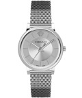 Versace V-Circle Gent Roloi Batarias me Asimi Metalliko Brasele VE5A00420