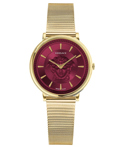 Versace V-Circle Roloi Batarias me Xruso Metalliko Brasele VE8102419