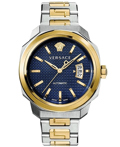 Versace Dylos Roloi Aftomato me Xruso / Asimi Metalliko Brasele VEAG00222