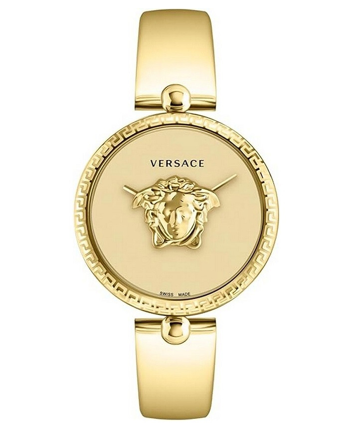 Versace Palazzo Roloi Batarias me Xruso Metalliko Brasele VECO03222