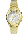 Versace V-Chrono Roloi Xronogafos Batarias me Xruso Metalliko Brasele VEHB00719