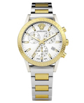 Versace Sport Tech Roloi Xronogafos Batarias me Xruso / Asimi Metalliko Brasele VEKB00622