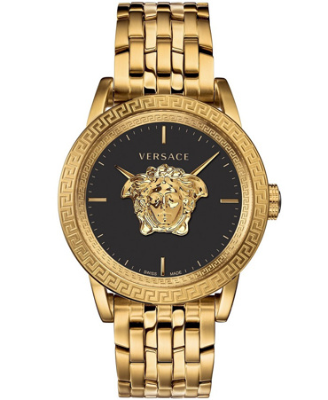 Versace Palazzo Empire Ρολόι Μπαταρίας με Χρυσό Μεταλλικό Μπρασελέ VERD00819