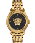 Versace Palazzo Empire Roloi Batarias me Xruso Metalliko Brasele VERD00819