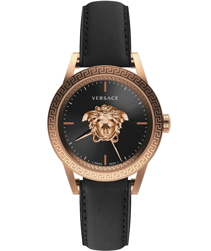 Versace Palazzo Roloi Batarias me Mavro Dermatino Louraki Empire