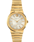 Versace Greca Logo Roloi Batarias me Xruso Metalliko Brasele VEVI00520