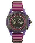 Versace Icon Active Roloi Xronogafos Batarias me Roz Kaoutsouk Louraki VEZ701423
