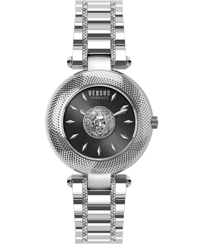 Versus by Versace Brick Lane Roloi Batarias me Asimi Metalliko Brasele VSP643120