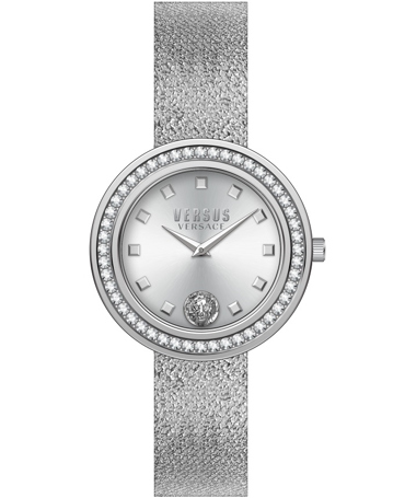 Versus by Versace Carnaby Street Ρολόι Μπαταρίας με Ασημί Μεταλλικό Μπρασελέ VSPCG1621