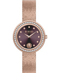 Versus by Versace Carnaby Street Roloi Batarias me Roz Xruso Metalliko Brasele VSPCG1921