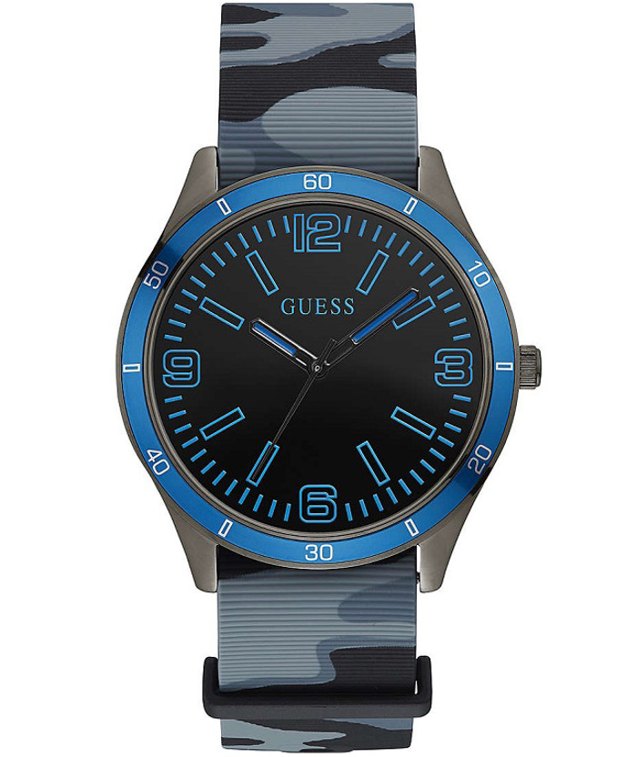 Guess Volt Roloi Batarias me Ggri Kaoutsouk Louraki W1163G1