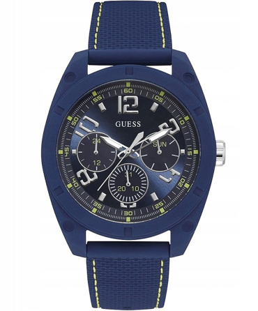 Guess Dash Ρολόι Μπαταρίας με Μπλε Καουτσούκ Λουράκι W1256G3 Guess Dash Ρολόι Μπαταρίας με Μπλε Καουτσούκ Λουράκι W1256G3