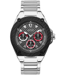 Guess Legacy Roloi Batarias me Asimi Metalliko Brasele W1305G1