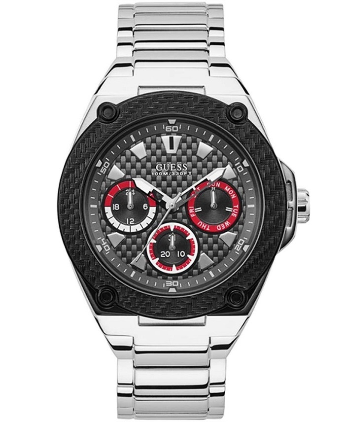 Guess Legacy Roloi Batarias me Asimi Metalliko Brasele W1305G1