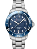 Wenger Seaforce Diver Roloi Batarias me Asimi Metalliko Brasele 10621111