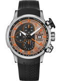 Edox Chronorally Roloi Xronogafos Aftomato me Mavro Kaoutsouk Louraki 01129-TNCA-BENO