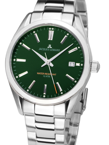 Jacques Lemans 1-1859H Derby Mens Watch 40mm 10ATM