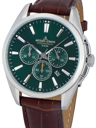 Jacques Lemans 1-1945.1C Derby Chronograph 42mm 10ATM