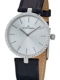 Jacques Lemans Milano Roloi Batarias me Mavro Dermatino Louraki 1-2024H