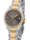 Jacques Lemans La Passion Roloi Batarias me Xruso / Asimi Metalliko Brasele 1-2085G
