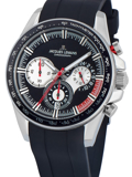 Jacques Lemans Liverpool Roloi Xronogafos Batarias me Mavro Kaoutsouk Louraki 1-2127A