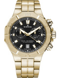 Edox Delfin Roloi Xronogafos Batarias me Xruso Metalliko Brasele 10113-37JM-NID