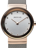 Bering Roloi Batarias me Asimi Metalliko Brasele 10126-066