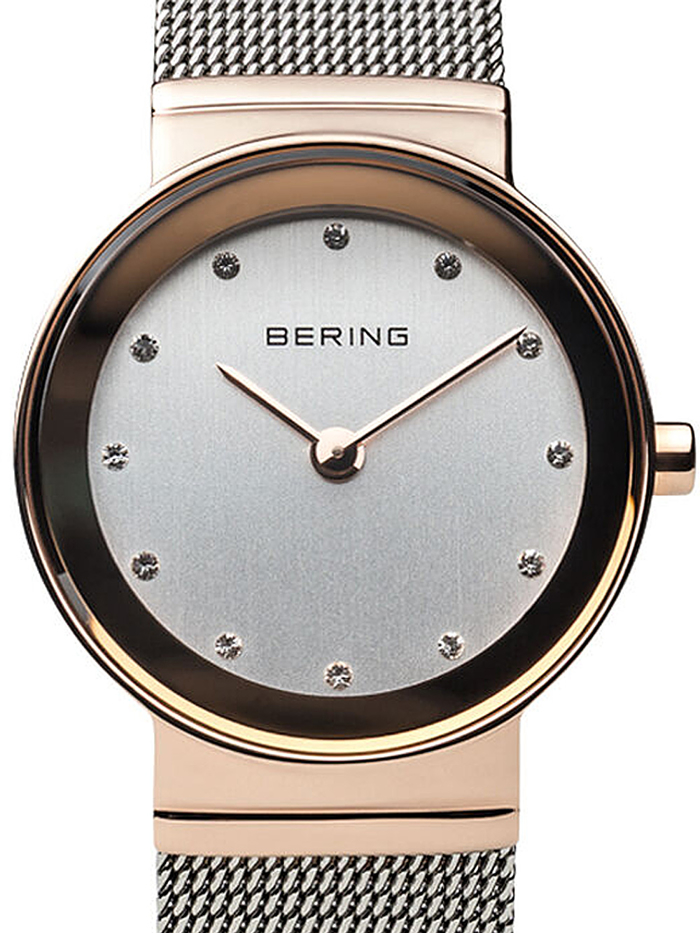 Bering Roloi Batarias me Asimi Metalliko Brasele 10126-066