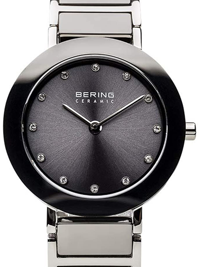 Bering Roloi Batarias me Ggri Keramiko Brasele 11429-783
