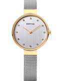 Bering Roloi Batarias me Asimi Metalliko Brasele 12034-010