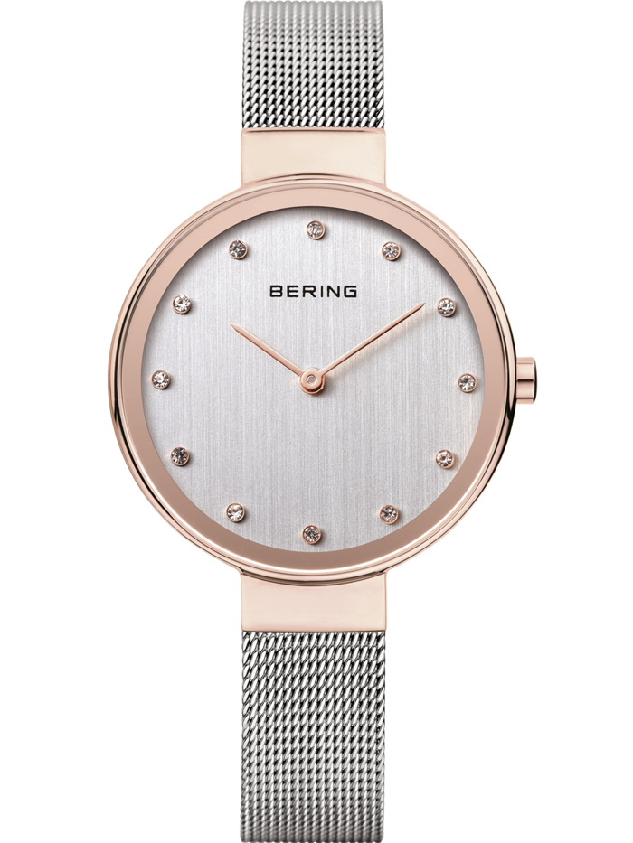 Bering Roloi Batarias me Asimi Metalliko Brasele 12034-064