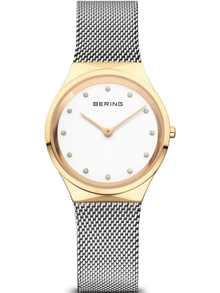 Bering Roloi Batarias me Asimi Metalliko Brasele 12131-010