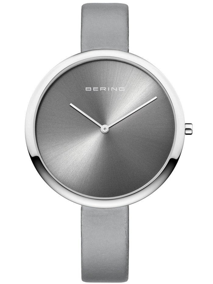 Bering Roloi Batarias me Ggri Dermatino Louraki 12240-609
