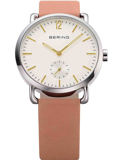 Bering Roloi Batarias me Roz Dermatino Louraki 13238-603