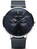 Bering Roloi Batarias me Ble Metalliko Brasele 14240-303