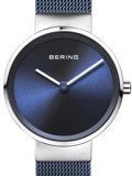 Bering Roloi Batarias me Ble Metalliko Brasele 14526-307